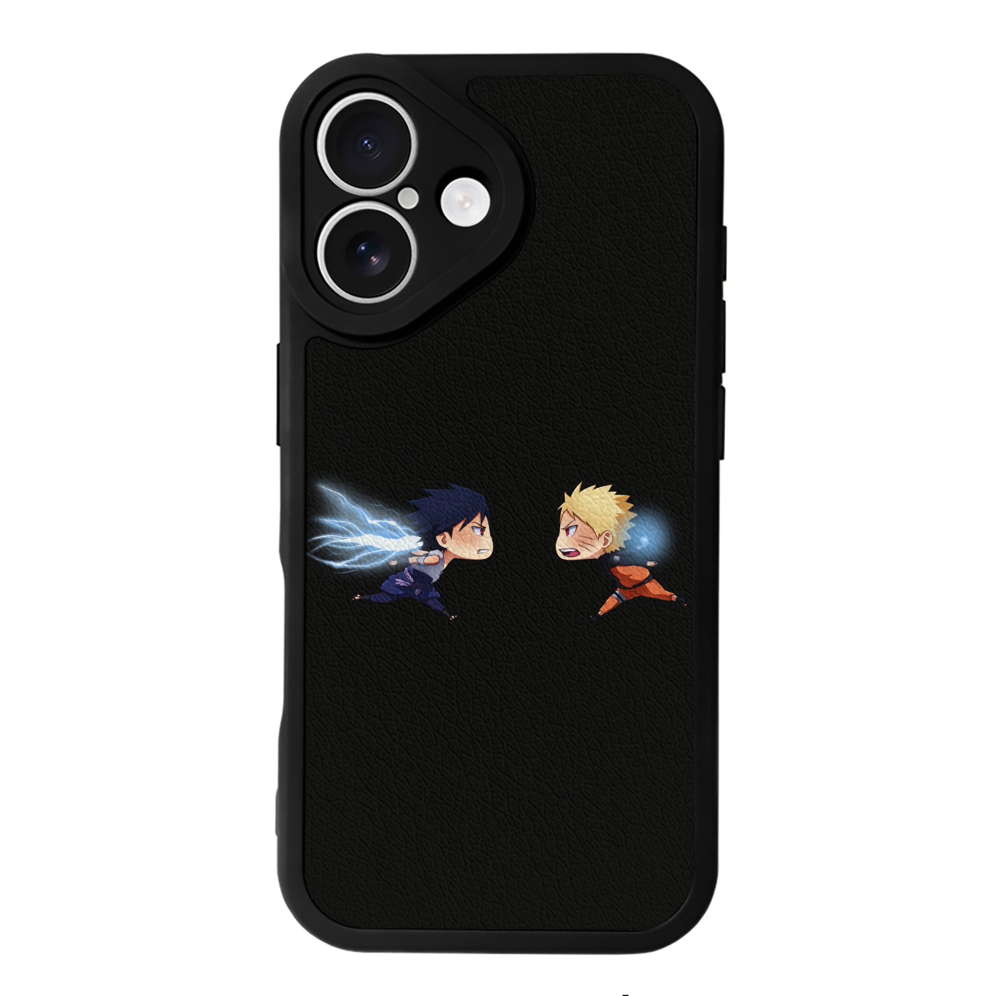 （画像用） NARUTO -ナルト- うずまき ナルト Uzumaki Naruto 【iPhone 16シリーズ対応】シリコンスマホケース（レザー調） 材質：シリコン